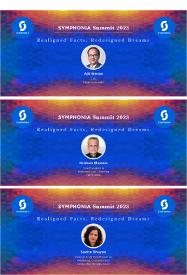 Symphonia Summit 2023 LED panel designs